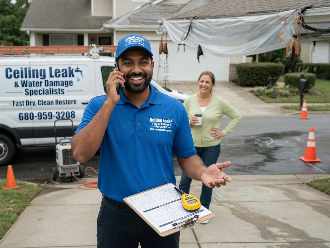 Ceiling Leak Cleanup Mooers, NY FAQs